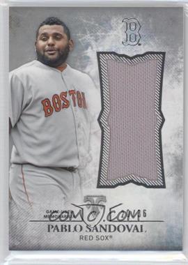 2015 Topps Triple Threads - Unity Single Jumbo Relics #UJR-PS - Pablo Sandoval /36