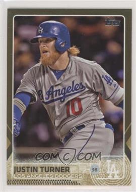 2015 Topps Update Series - [Base] - Gold #US183 - Justin Turner /2015