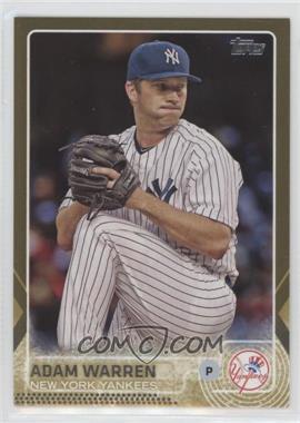 2015 Topps Update Series - [Base] - Gold #US189 - Adam Warren /2015