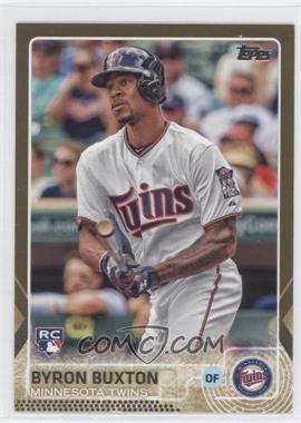 2015 Topps Update Series - [Base] - Gold #US25 - Byron Buxton /2015