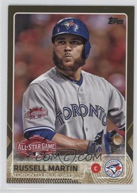 2015 Topps Update Series - [Base] - Gold #US295 - All-Star - Russell Martin /2015