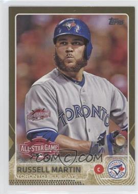 2015 Topps Update Series - [Base] - Gold #US295 - All-Star - Russell Martin /2015