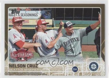 2015 Topps Update Series - [Base] - Gold #US383 - All-Star - Nelson Cruz /2015