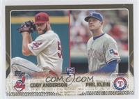Rookie Combos - Cody Anderson, Phil Klein #/2,015