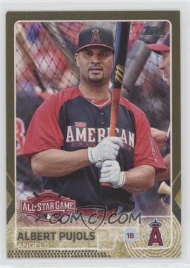 2015 Topps Update Series - [Base] - Gold #US68 - All-Star - Albert Pujols /2015 [EX to NM]