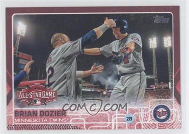 2015 Topps Update Series - [Base] - Pink #US62 - All-Star - Brian Dozier /50