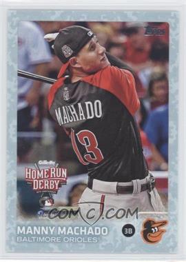 2015 Topps Update Series - [Base] - Snow Camo #US202 - Home Run Derby - Manny Machado /99