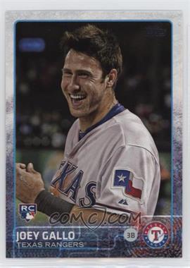 2015 Topps Update Series - [Base] #US103.2 - SP Photo Variation - Joey Gallo (White Jersey, No Hat)