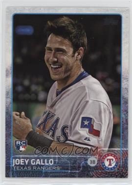 2015 Topps Update Series - [Base] #US103.2 - SP Photo Variation - Joey Gallo (White Jersey, No Hat)