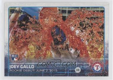 2015 Topps Update Series - [Base] #US14 - Rookie Debut - Joey Gallo