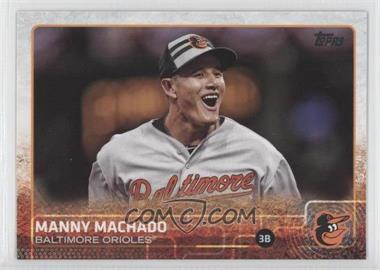 2015 Topps Update Series - [Base] #US17.2 - Manny Machado (Sabermetric Back)