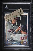 SP Photo Variation - Carlos Correa (In Dugout) [BGS 9.5 GEM MINT]