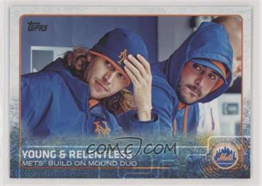 2015 Topps Update Series - [Base] #US188 - Young & Relentless (Mets Build on Mound Duo)