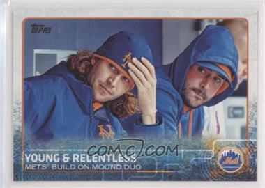 2015 Topps Update Series - [Base] #US188 - Young & Relentless (Mets Build on Mound Duo)