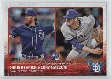 2015 Topps Update Series - [Base] #US194 - Chris Rearick, Cory Mazzoni - Courtesy of COMC.com