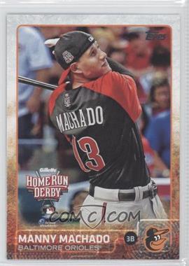 2015 Topps Update Series - [Base] #US202 - Home Run Derby - Manny Machado