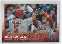 Home Run Halos (Angels On Wing With Power Pair)