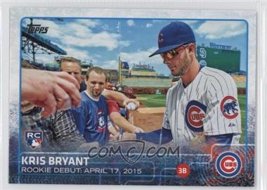 2015 Topps Update Series - [Base] #US283 - Rookie Debut - Kris Bryant