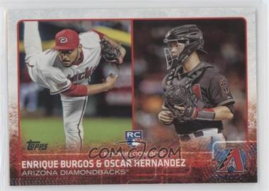 2015 Topps Update Series - [Base] #US359 - Rookie Combos - Enrique Burgos, Oscar Hernandez