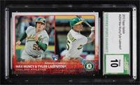 Rookie Combos - Tyler Ladendorf, Max Muncy [CSG 10 Pristine]