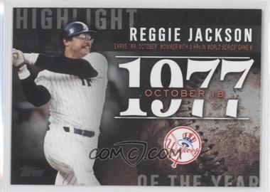 2015 Topps Update Series - Highlight of the Year #H-77 - Reggie Jackson