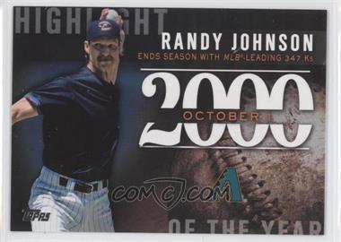 2015 Topps Update Series - Highlight of the Year #H-84 - Randy Johnson