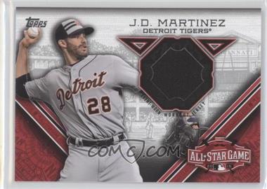 2015 Topps Update Series All-Star Stitches #STIT-JM - J.D. Martinez - Courtesy of COMC.com