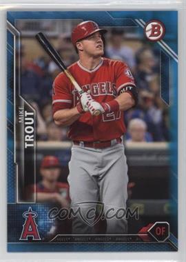 2016 Bowman - [Base] - Blue #1 - Mike Trout /150