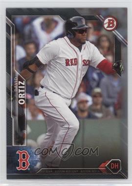 2016 Bowman - [Base] - Silver #10 - David Ortiz