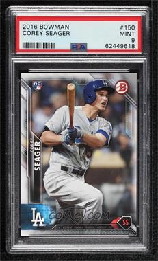 2016 Bowman - [Base] #150 - Rookies - Corey Seager [PSA 9 MINT]