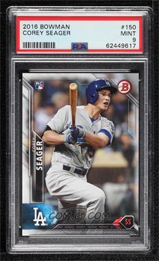 2016 Bowman - [Base] #150 - Rookies - Corey Seager [PSA 9 MINT]