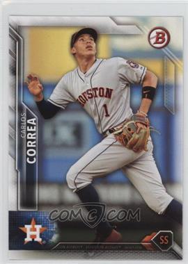 2016 Bowman - [Base] #30 - Carlos Correa