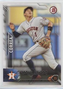 2016 Bowman - [Base] #30 - Carlos Correa