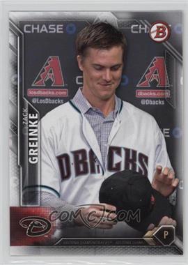 2016 Bowman - [Base] #45 - Zack Greinke