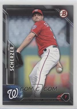 2016 Bowman - [Base] #95 - Max Scherzer [Noted]