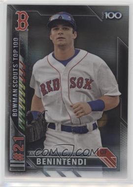 2016 Bowman - Bowman Scouts 100 #BTP-21 - Andrew Benintendi