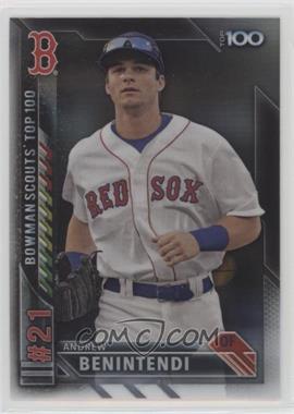 2016 Bowman - Bowman Scouts 100 #BTP-21 - Andrew Benintendi