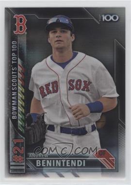 2016 Bowman - Bowman Scouts 100 #BTP-21 - Andrew Benintendi