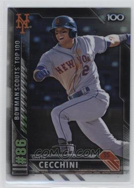 2016 Bowman - Bowman Scouts 100 #BTP-86 - Gavin Cecchini