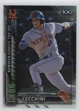 2016 Bowman - Bowman Scouts 100 #BTP-86 - Gavin Cecchini