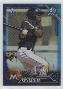 2016 Bowman - Chrome Prospects - Blue Refractor #BCP21 - Anfernee Seymour /150