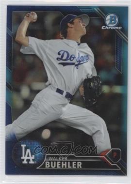 2016 Bowman - Chrome Prospects - Blue Refractor #BCP78 - Walker Buehler /150