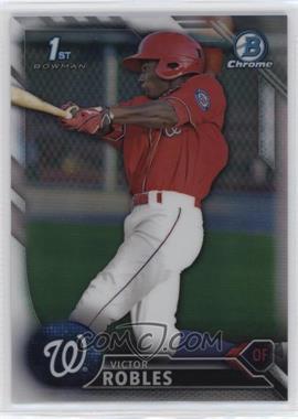 2016 Bowman - Chrome Prospects - Refractor #BCP10 - Victor Robles /499