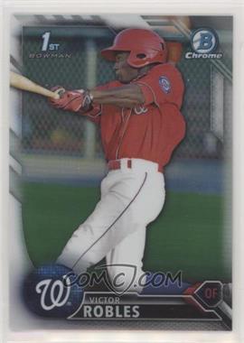 2016 Bowman - Chrome Prospects - Refractor #BCP10 - Victor Robles /499