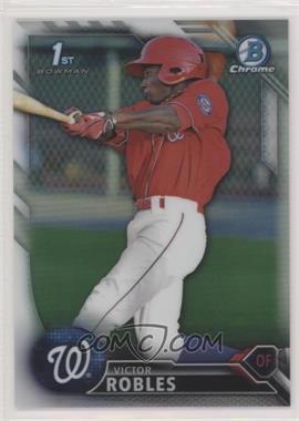 2016 Bowman - Chrome Prospects - Refractor #BCP10 - Victor Robles /499