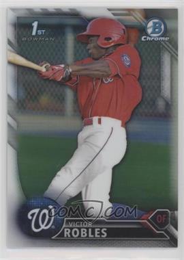 2016 Bowman - Chrome Prospects - Refractor #BCP10 - Victor Robles /499