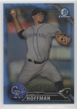 2016 Bowman - Chrome Prospects - Twitter Exclusive Blue Refractor #BCP121 - Jeff Hoffman /15