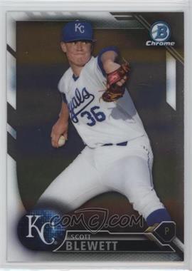 2016 Bowman - Chrome Prospects #BCP126 - Scott Blewett