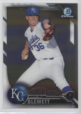 2016 Bowman - Chrome Prospects #BCP126 - Scott Blewett