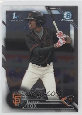 2016 Bowman - Chrome Prospects #BCP13 - Lucius Fox